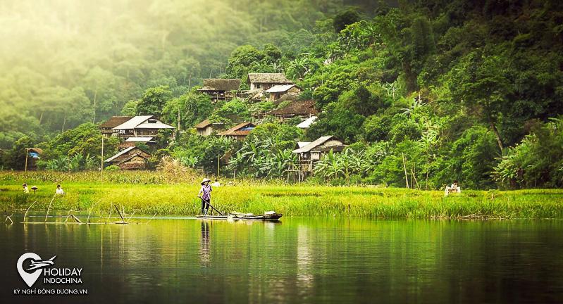 du lịch hồ ba bể bắc kạn